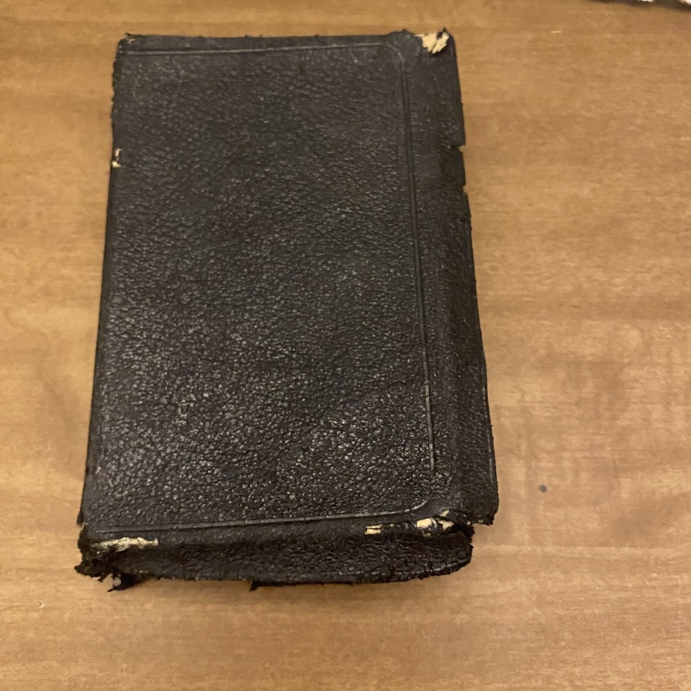 The Holy Bible KJV VTG Leather Collins Clear Type Great Britain